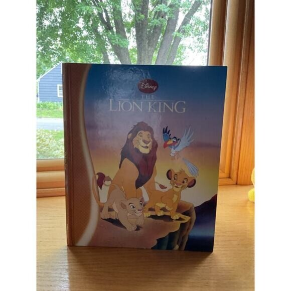 Disney Kohls Cares Lion King Simba Plush Toy & Story Book Set - Picture 4 of 9